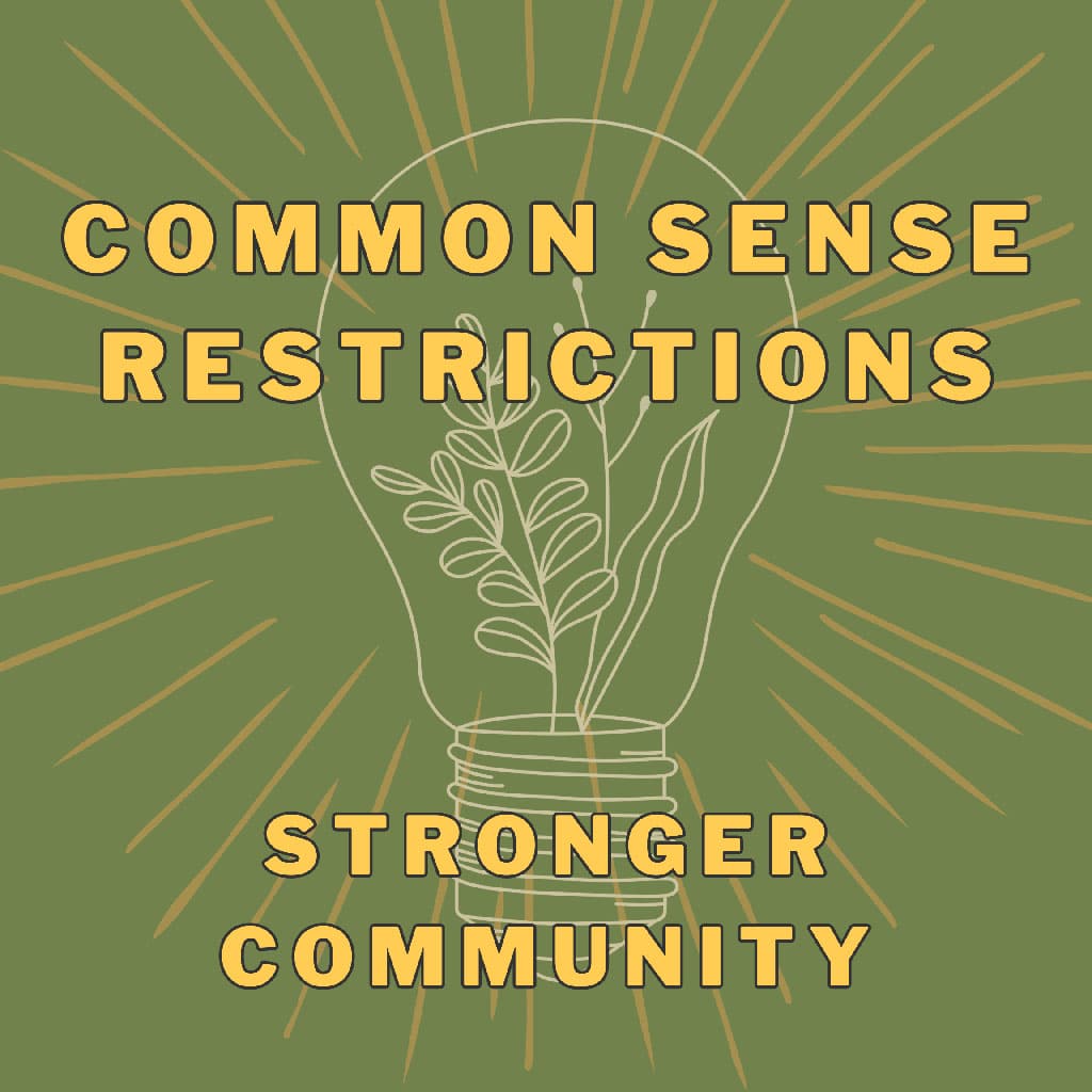 Common Sense Restrictions